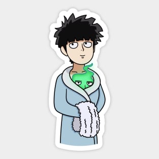 Bathrobe. Ekubo and Shigeo Sticker